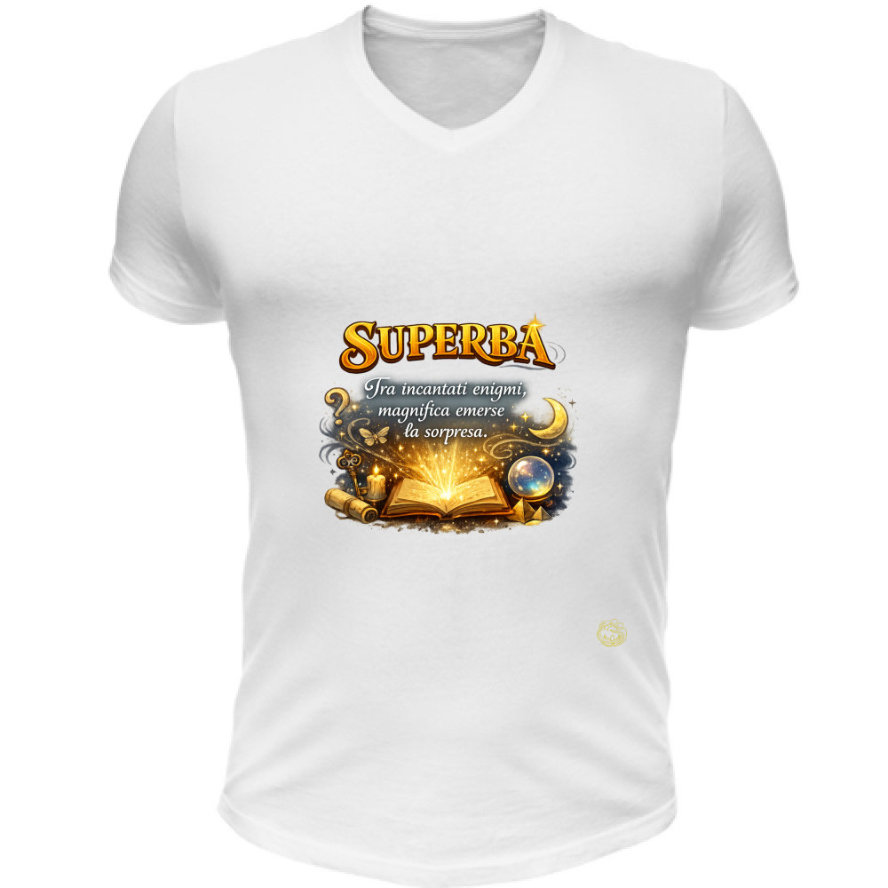 T-Shirt Unisex Scollo V Superba