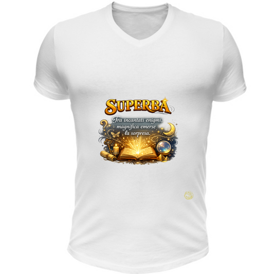 T-Shirt Unisex Scollo V Superba