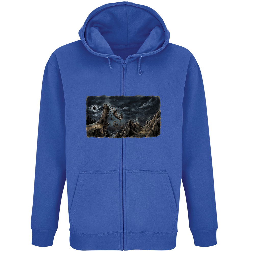 Felpa Premium Cappuccio Zip Sfortuna