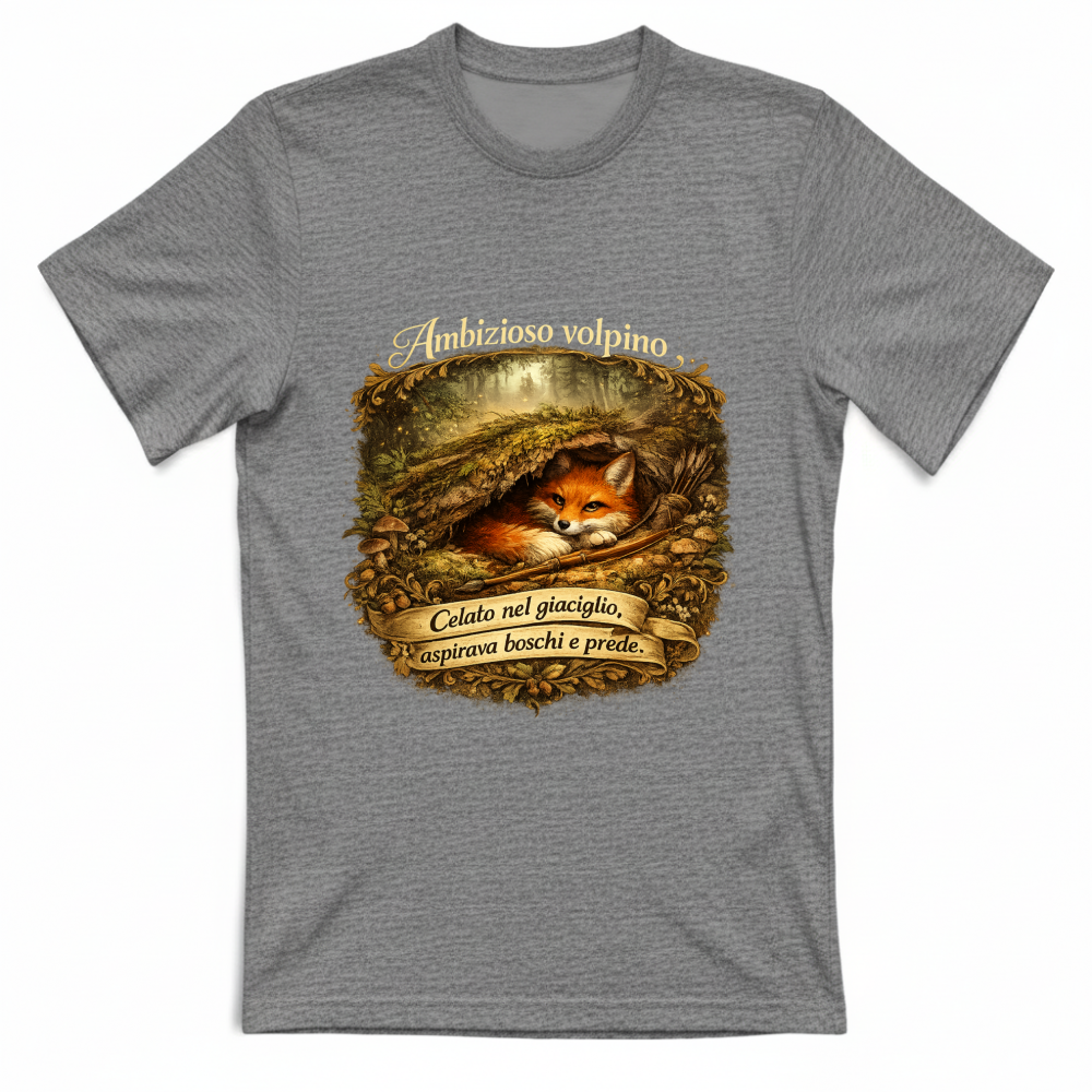 T-Shirt Unisex Ambizioso volpino