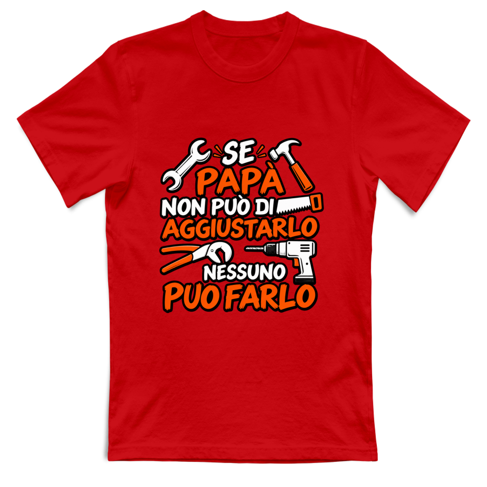 T-Shirt Bambino Se papà...