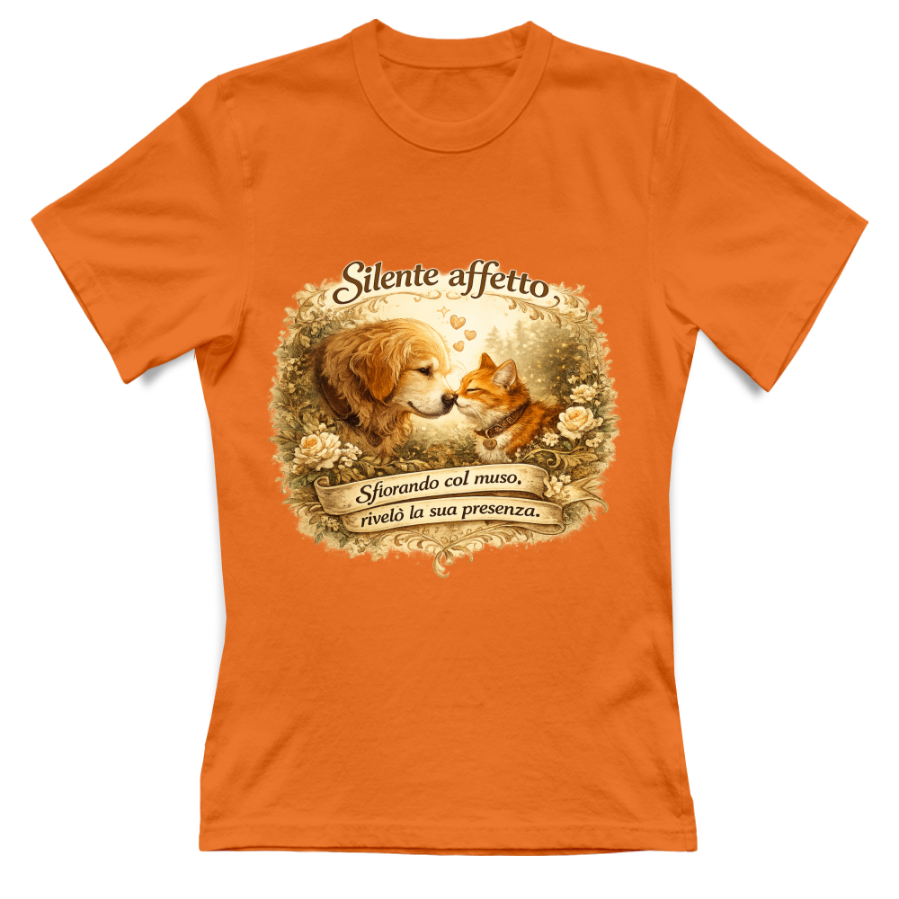 T-Shirt Donna Silente affetto