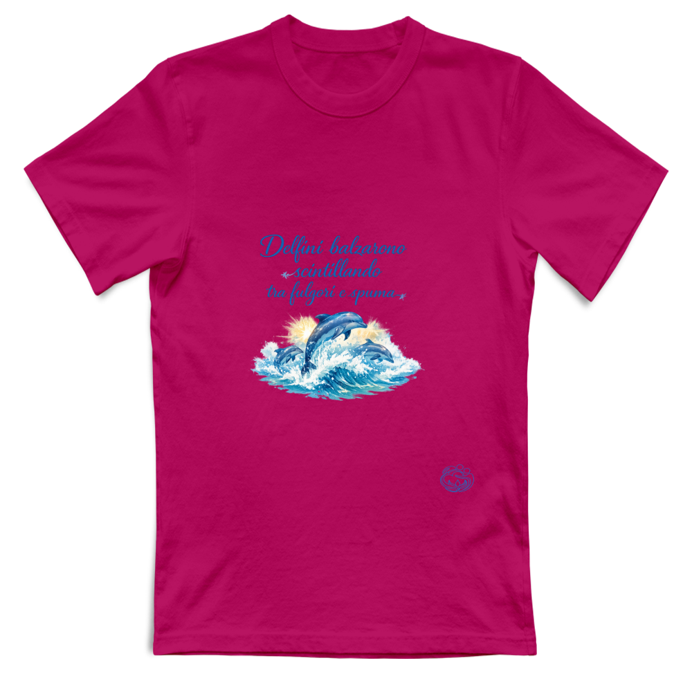 T-Shirt Bambino Delfini