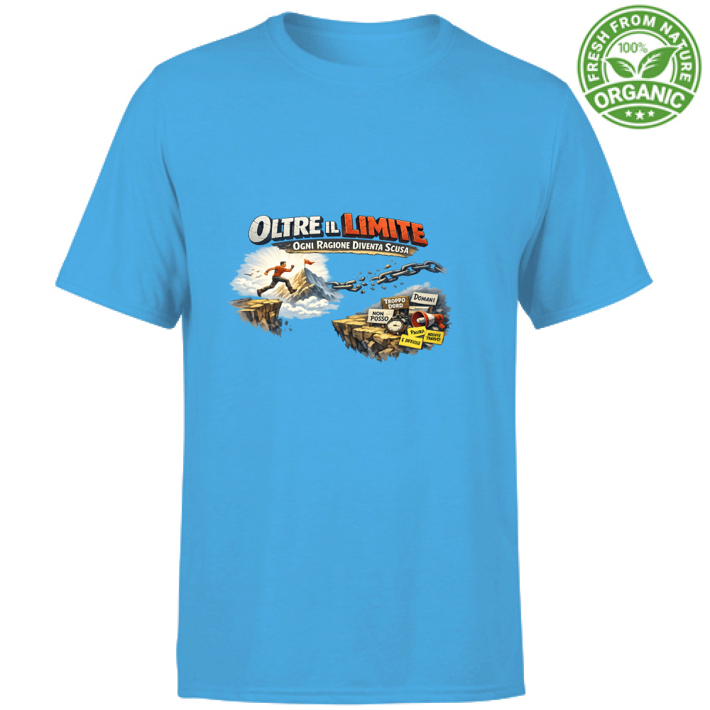 T-Shirt Unisex Organic Oltre il limite