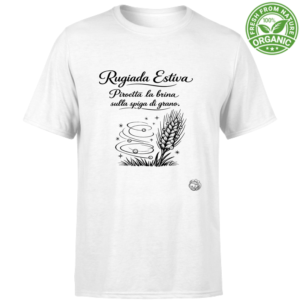 T-Shirt Unisex Organic Rugiada estiva