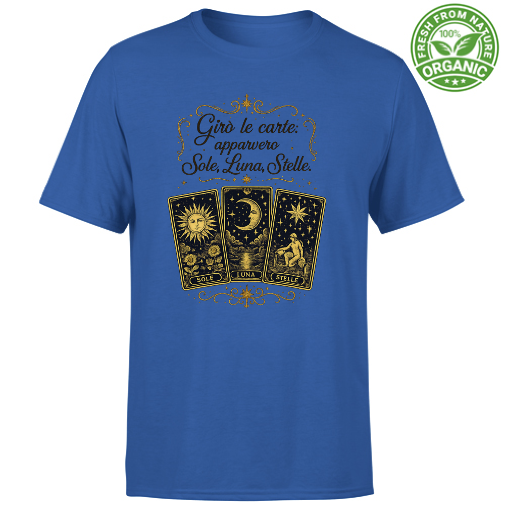 T-Shirt Unisex Organic Girò le carte