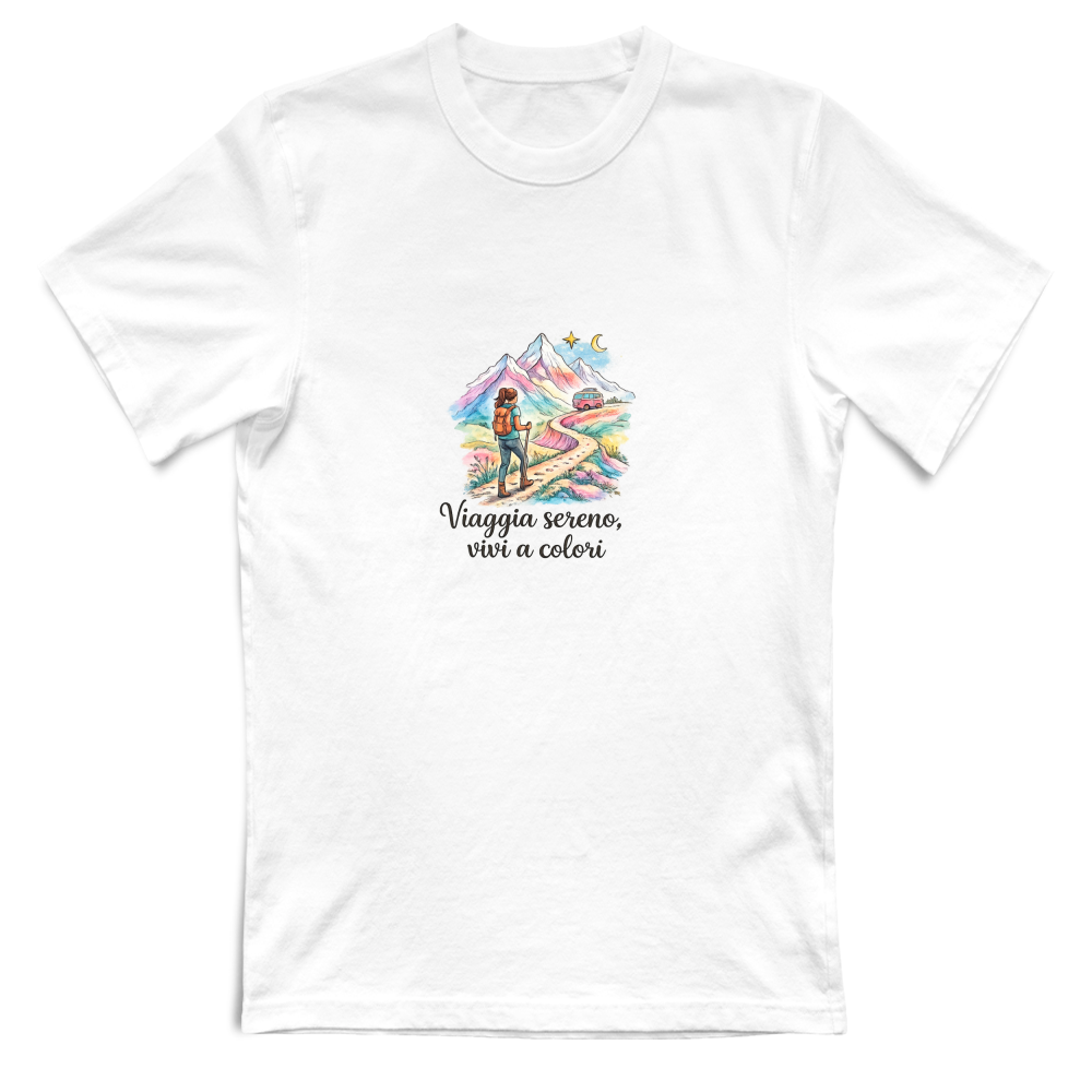 T-Shirt Unisex "Viaggia sereno"