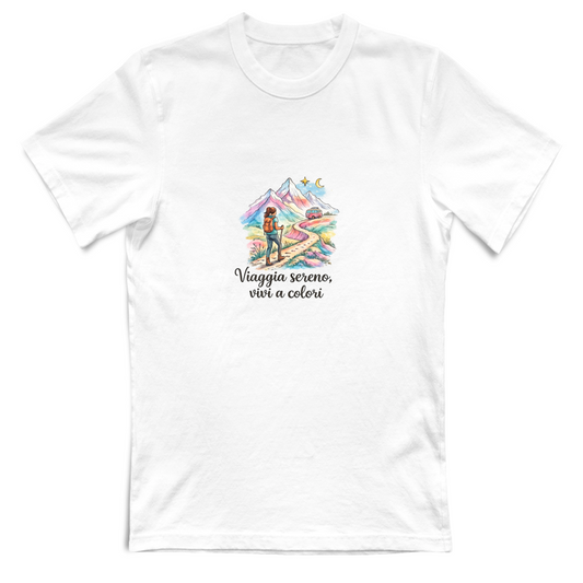 T-Shirt Unisex "Viaggia sereno"
