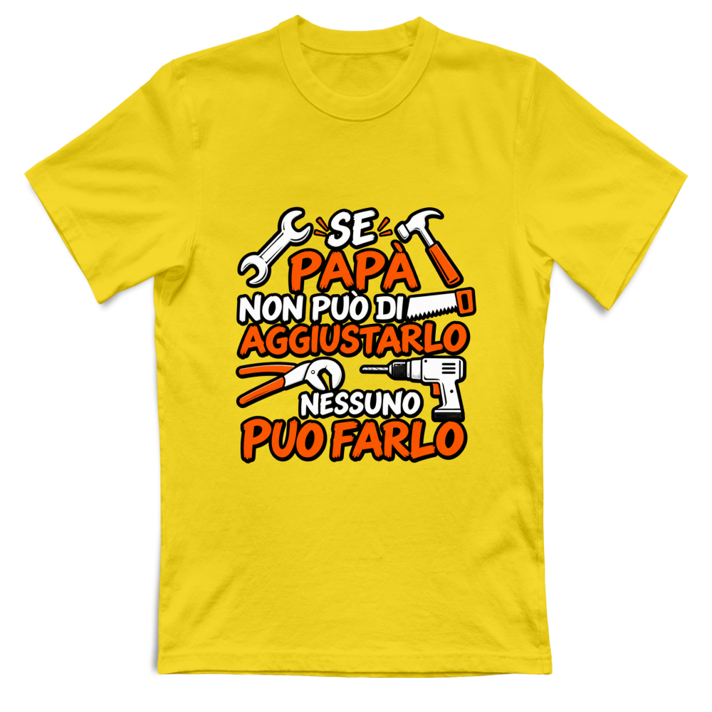 T-Shirt Unisex Se papà...