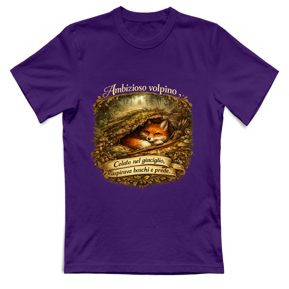 T-Shirt Unisex Ambizioso volpino