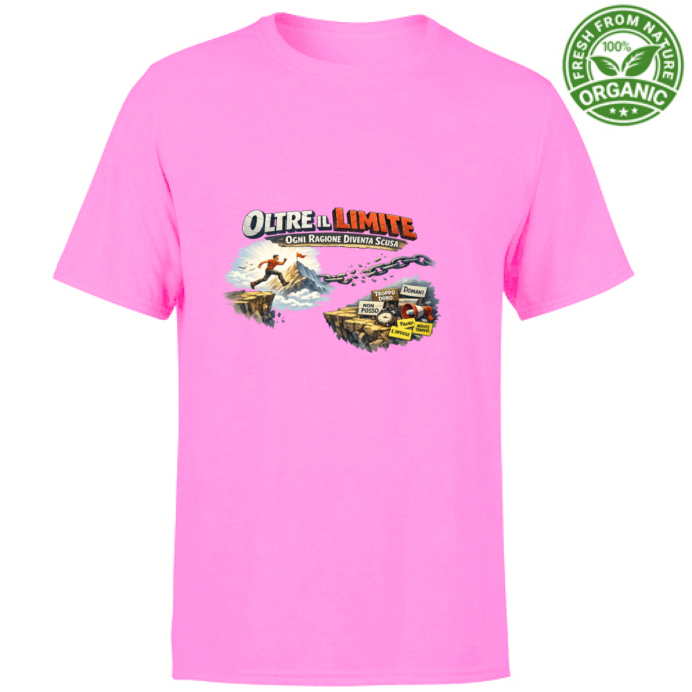 T-Shirt Unisex Organic Oltre il limite