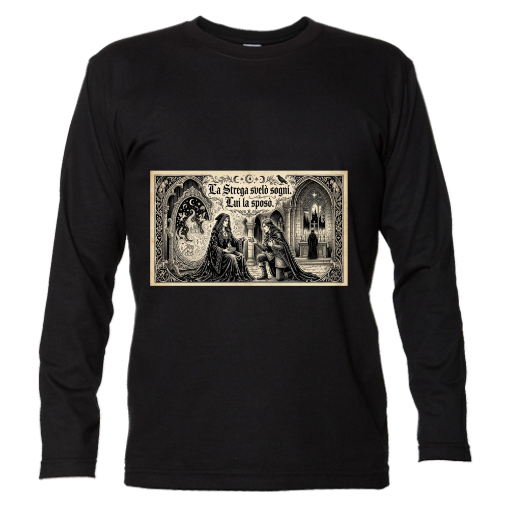 T-Shirt Unisex Manica Lunga Strega