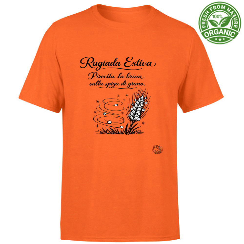 T-Shirt Unisex Organic Rugiada estiva
