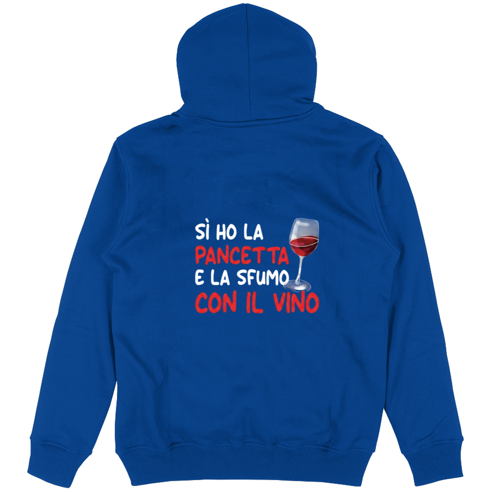 Felpa Unisex con Cappuccio Pancetta 2