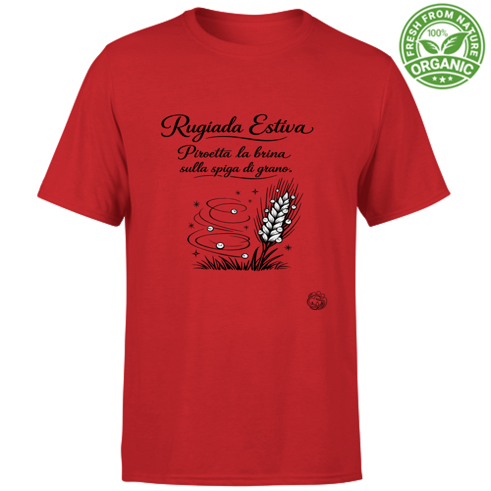 T-Shirt Unisex Organic Rugiada estiva