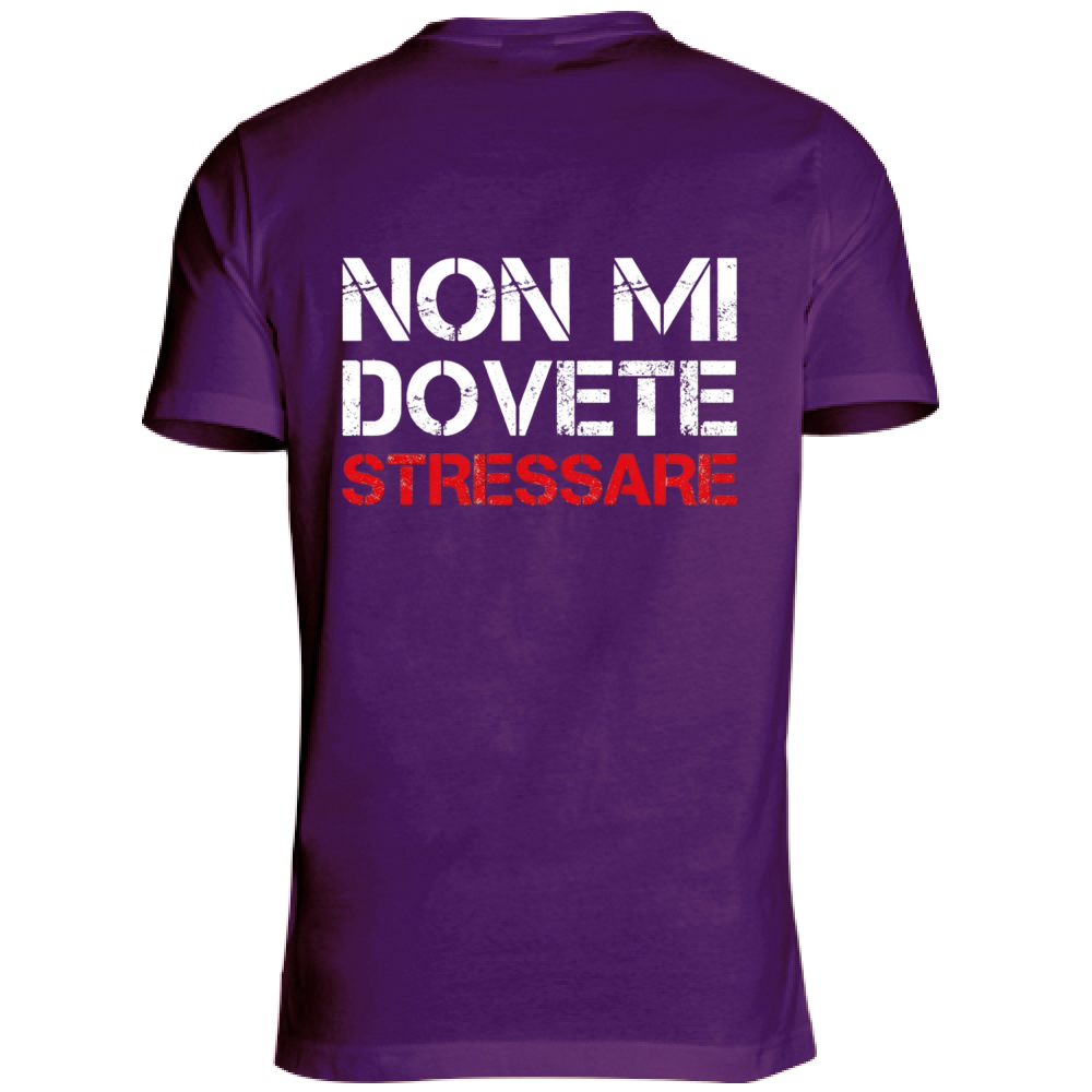 T-Shirt Unisex Scollo V NO STRESS