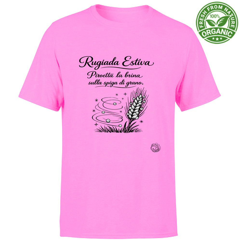 T-Shirt Unisex Organic Rugiada estiva