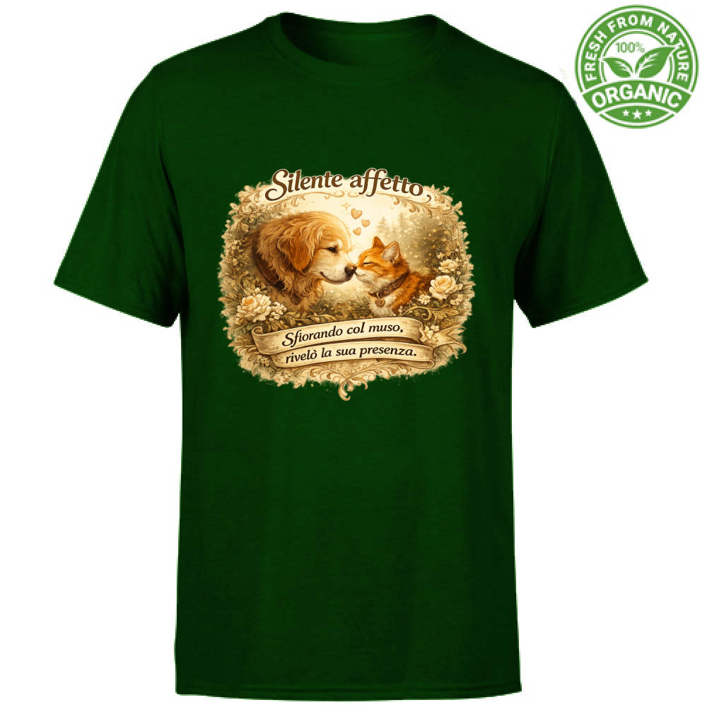 T-Shirt Unisex Organic Silente affetto