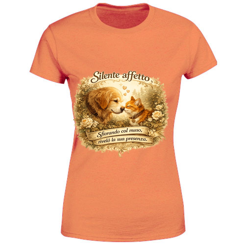 T-Shirt Donna Silente affetto