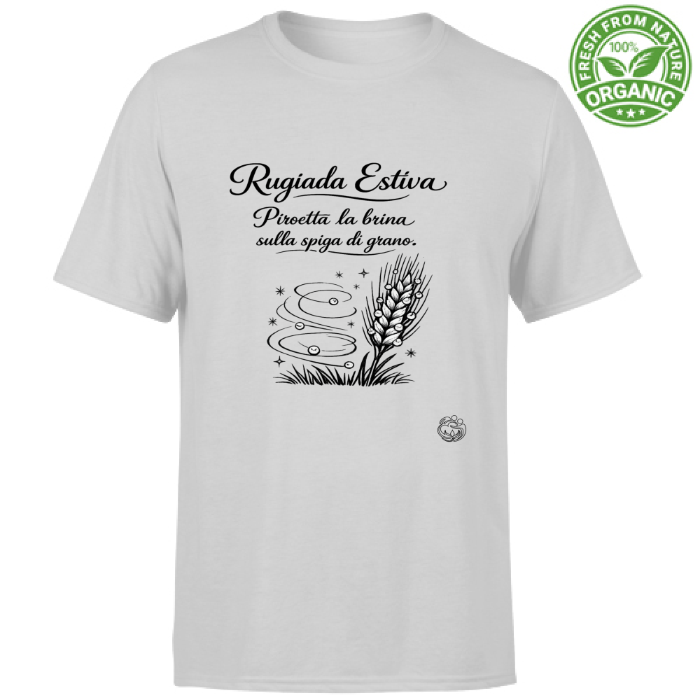 T-Shirt Unisex Organic Rugiada estiva