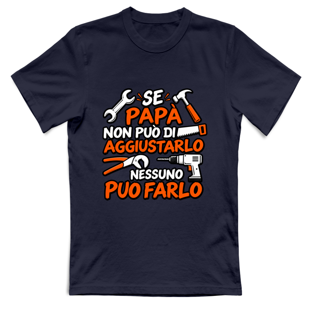T-Shirt Bambino Se papà...