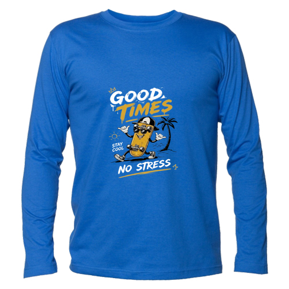 T-Shirt Unisex Manica Lunga Good Times