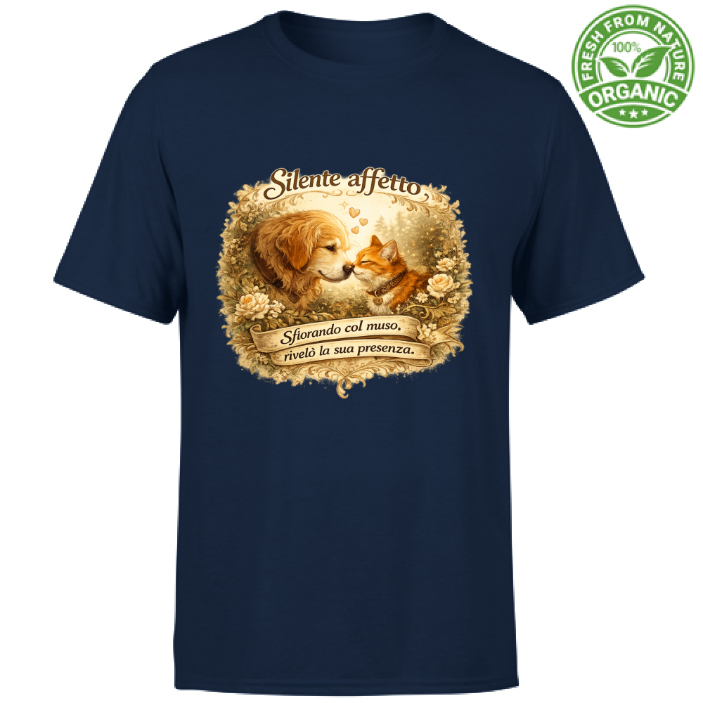 T-Shirt Unisex Organic Silente affetto