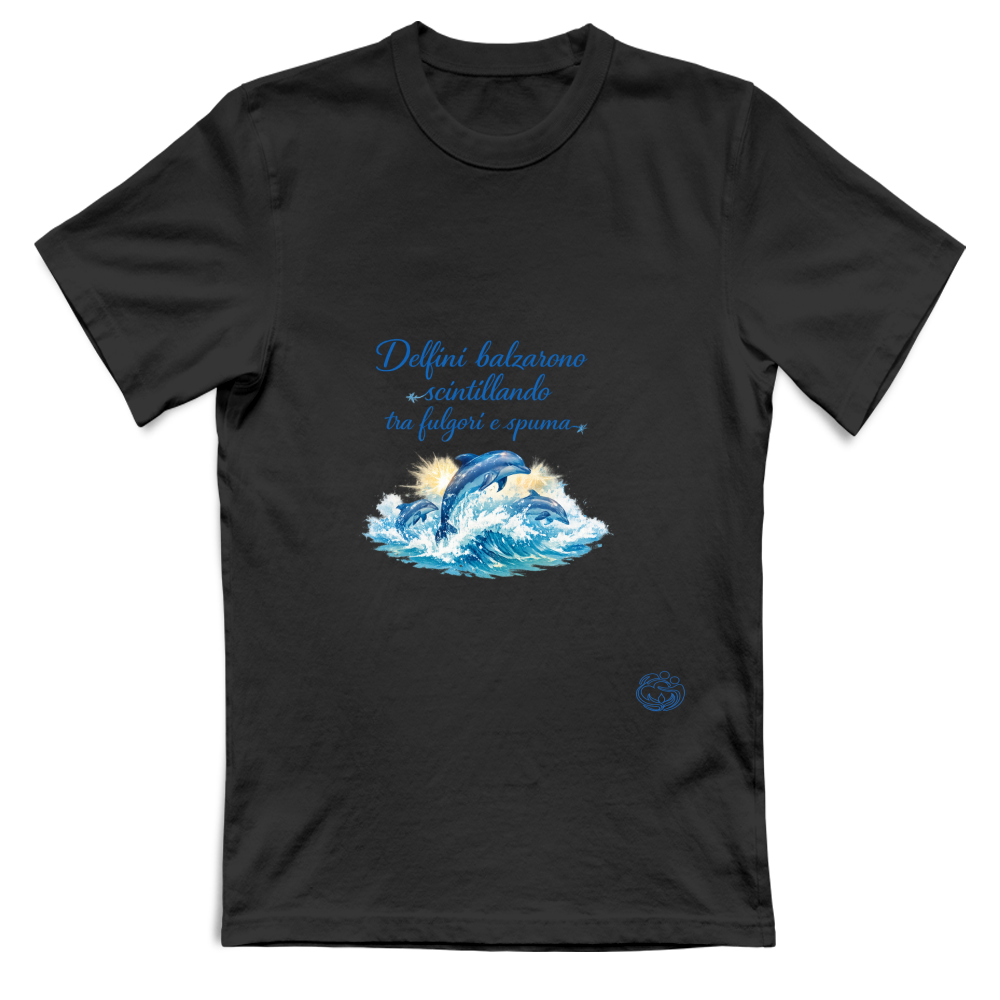 T-Shirt Bambino Delfini