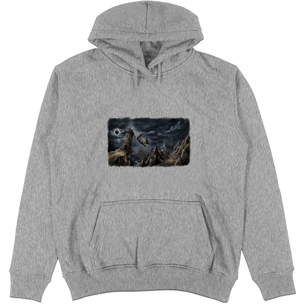 Felpa Unisex con Cappuccio Sfortuna