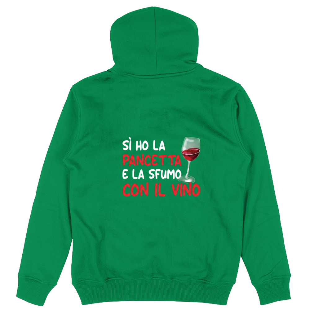 Felpa Unisex con Cappuccio Pancetta 2