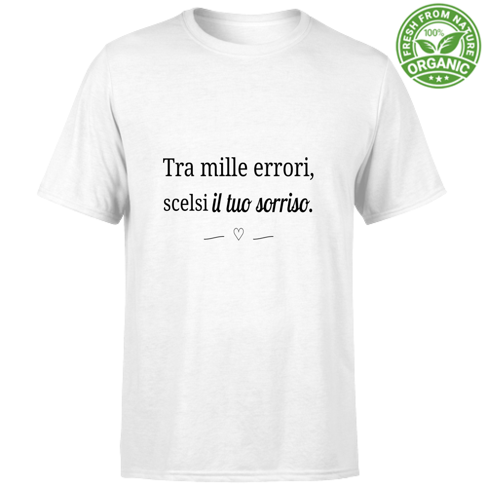 T-Shirt Unisex Organic Tra mille errori