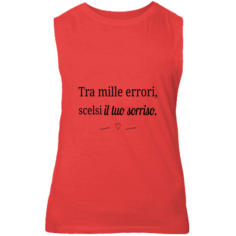 Canotta Unisex Tra mille errori