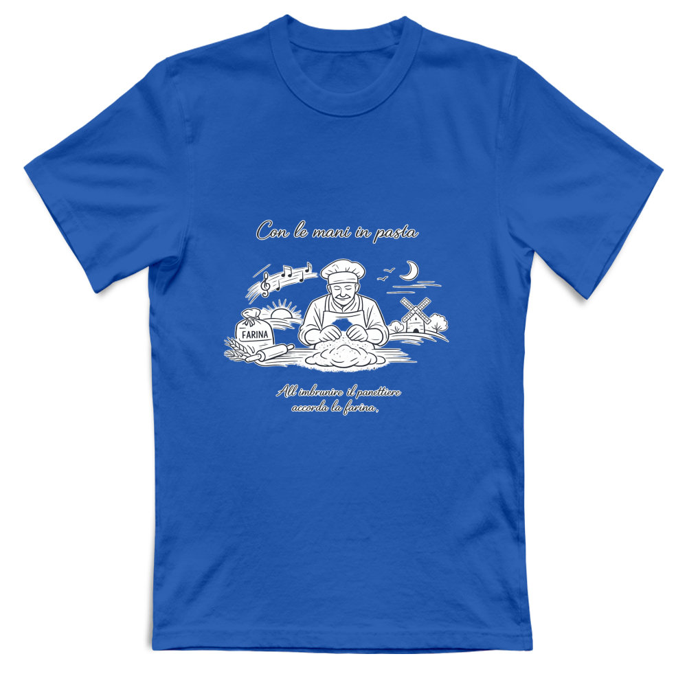 T-Shirt Unisex Con le mani in pasta