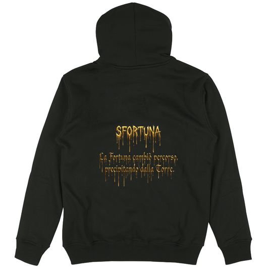 Felpa Unisex con Cappuccio Sfortuna