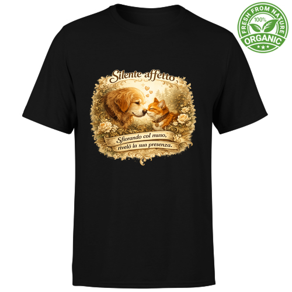 T-Shirt Unisex Organic Silente affetto
