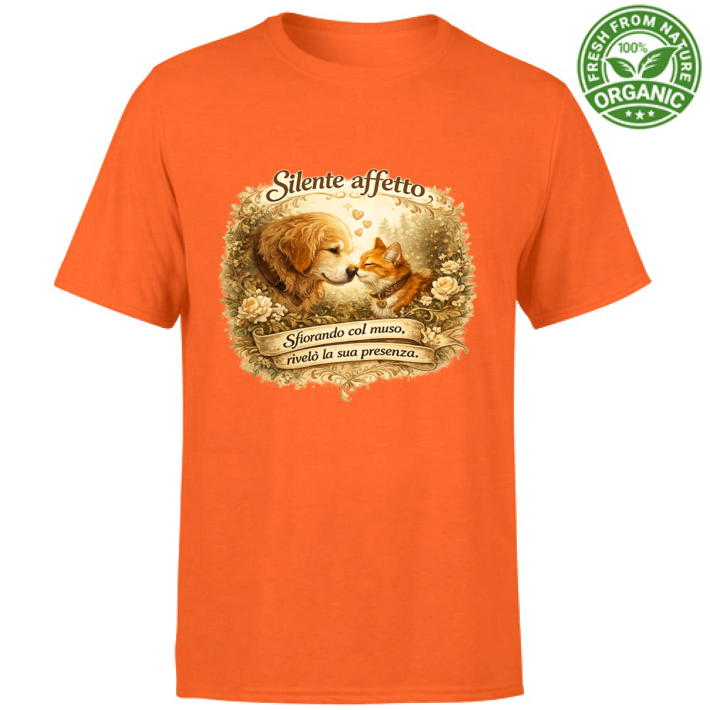 T-Shirt Unisex Organic Silente affetto