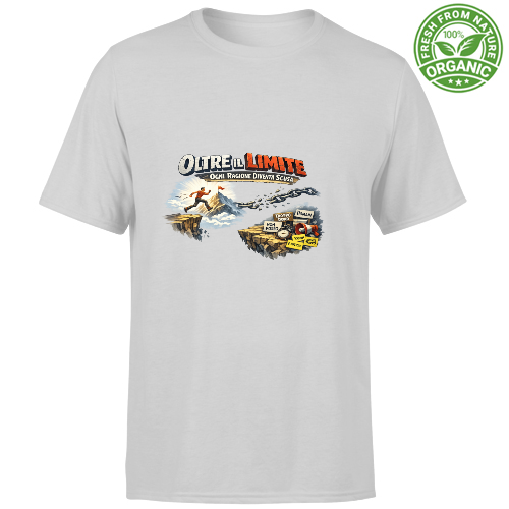 T-Shirt Unisex Organic Oltre il limite