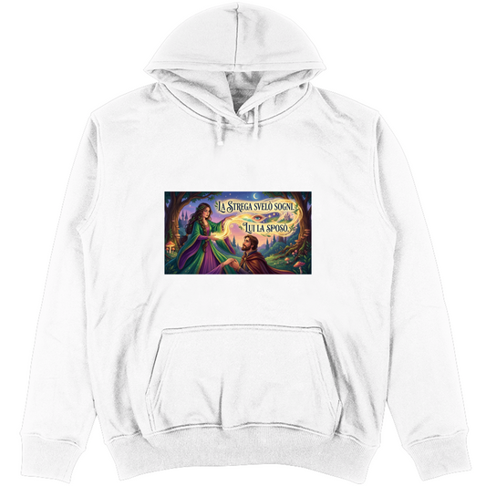 Felpa Unisex con Cappuccio Strega