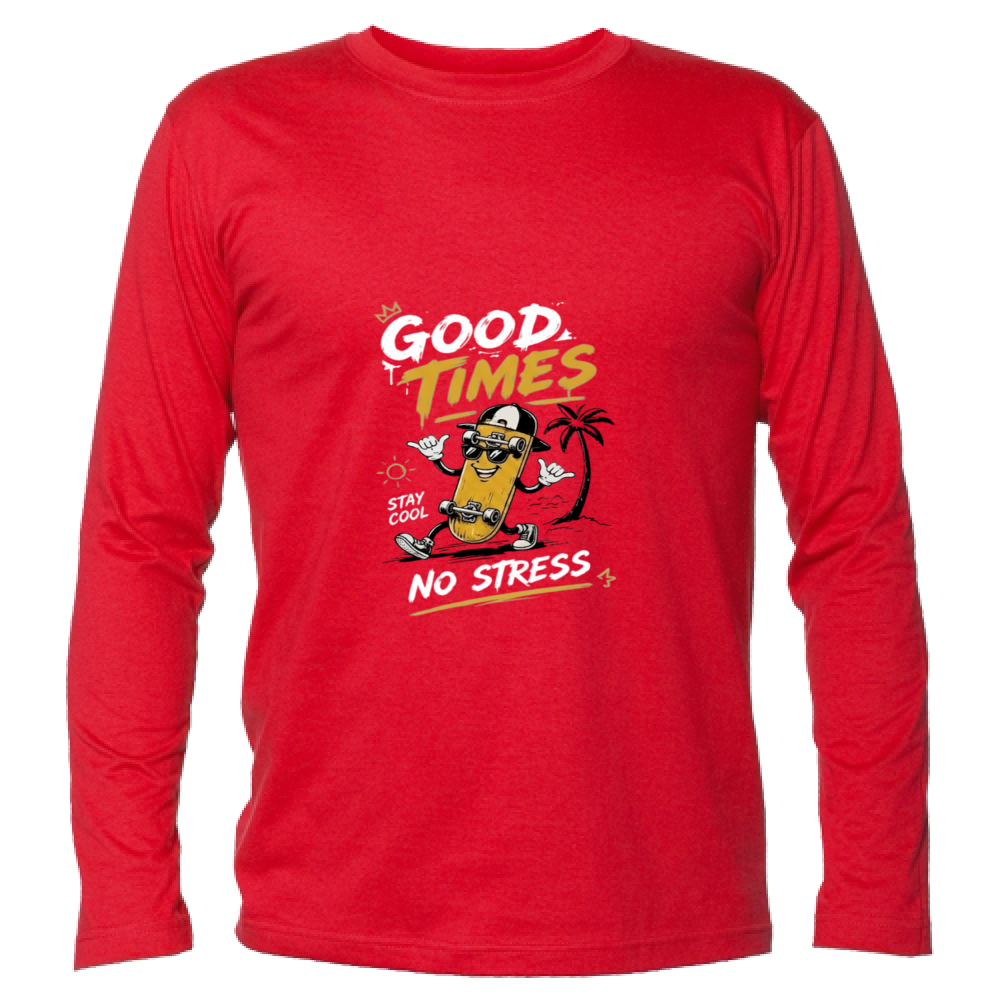 T-Shirt Unisex Manica Lunga Good Times