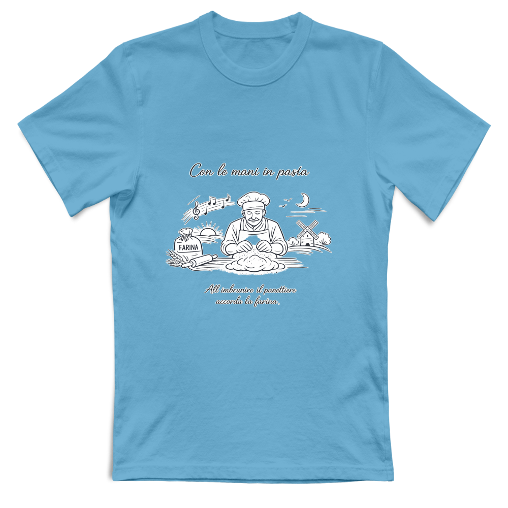 T-Shirt Unisex Con le mani in pasta