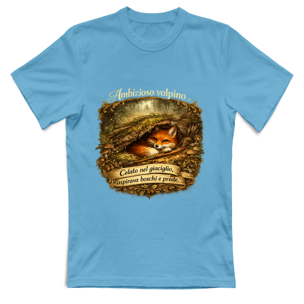 T-Shirt Unisex Ambizioso volpino