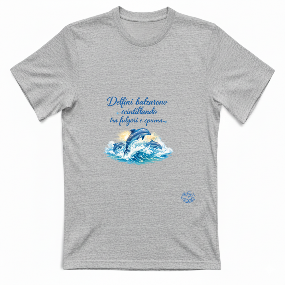 T-Shirt Bambino Delfini