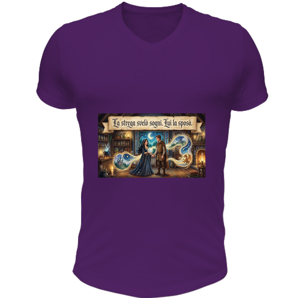T-Shirt Unisex Scollo V Strega