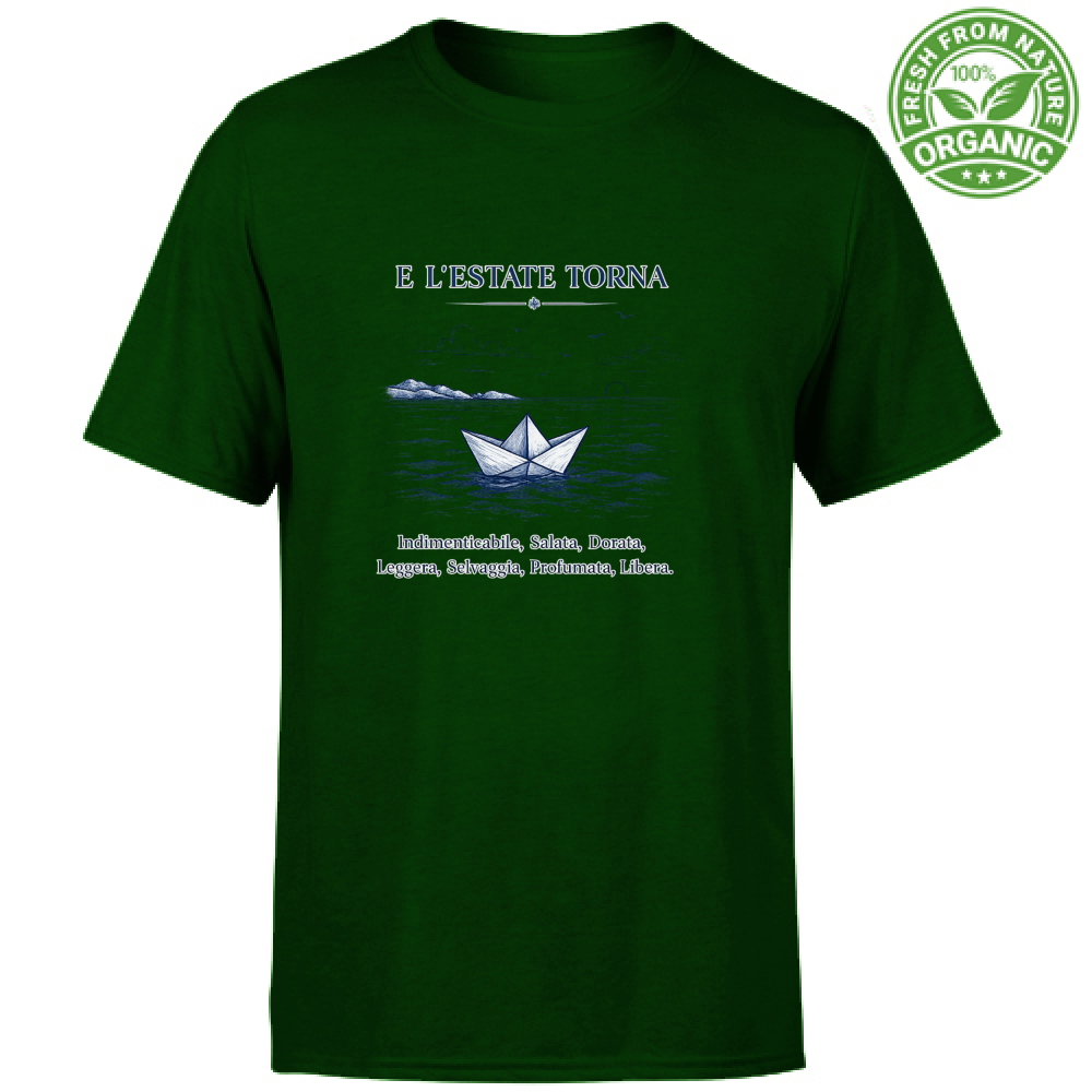 T-Shirt Unisex Organic Estate torna