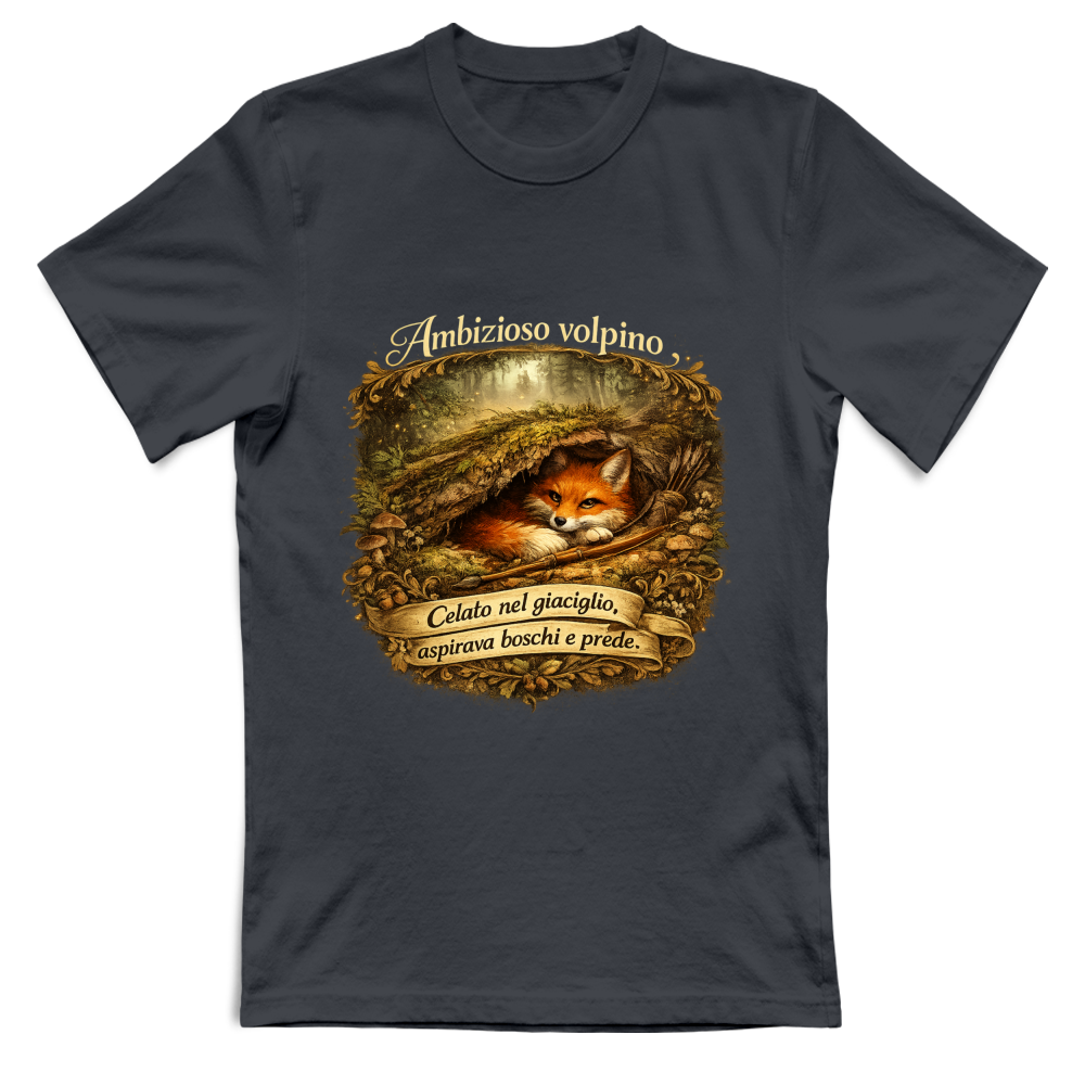 T-Shirt Unisex Ambizioso volpino