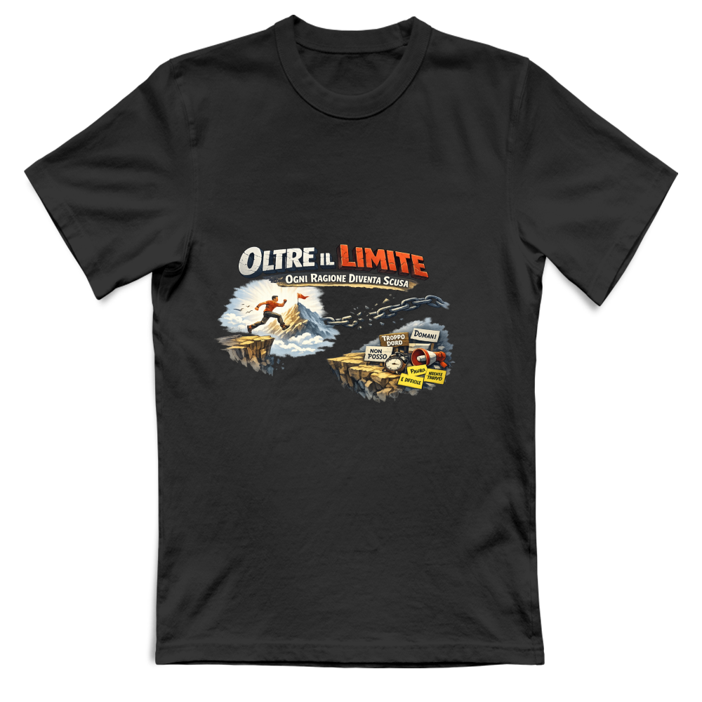T-Shirt Bambino Oltre il limite