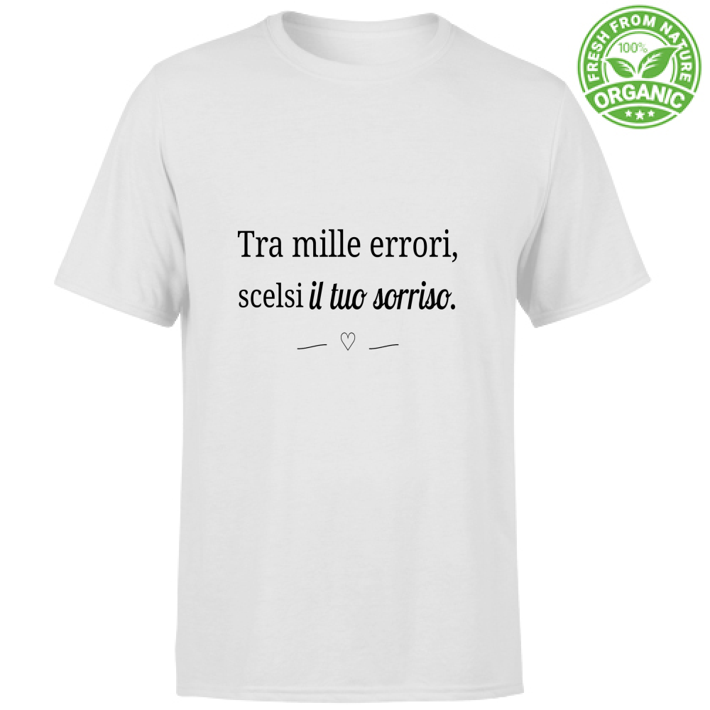 T-Shirt Unisex Organic Tra mille errori