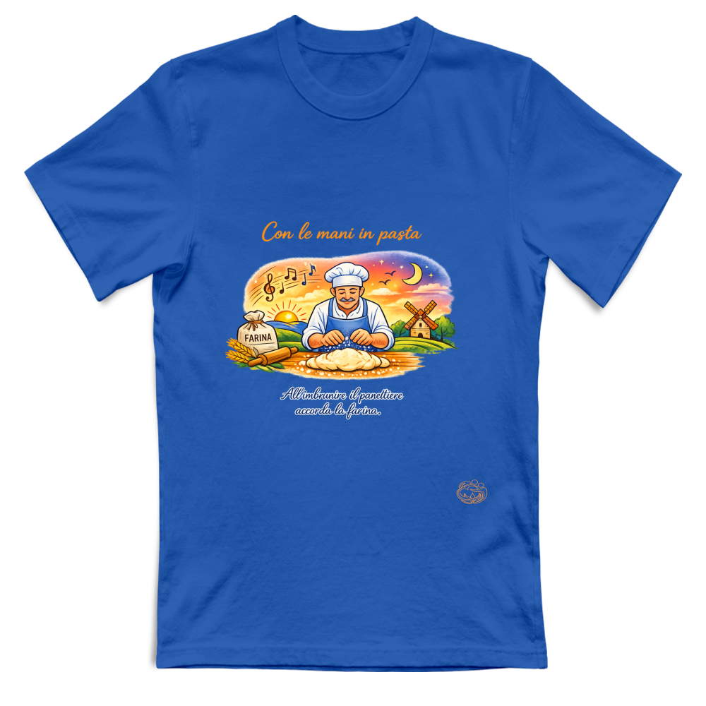 T-Shirt Bambino Con le mani in pasta.