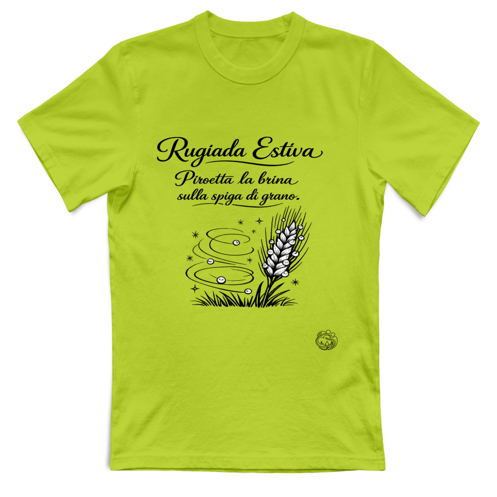 T-Shirt Bambino Rugiada estiva