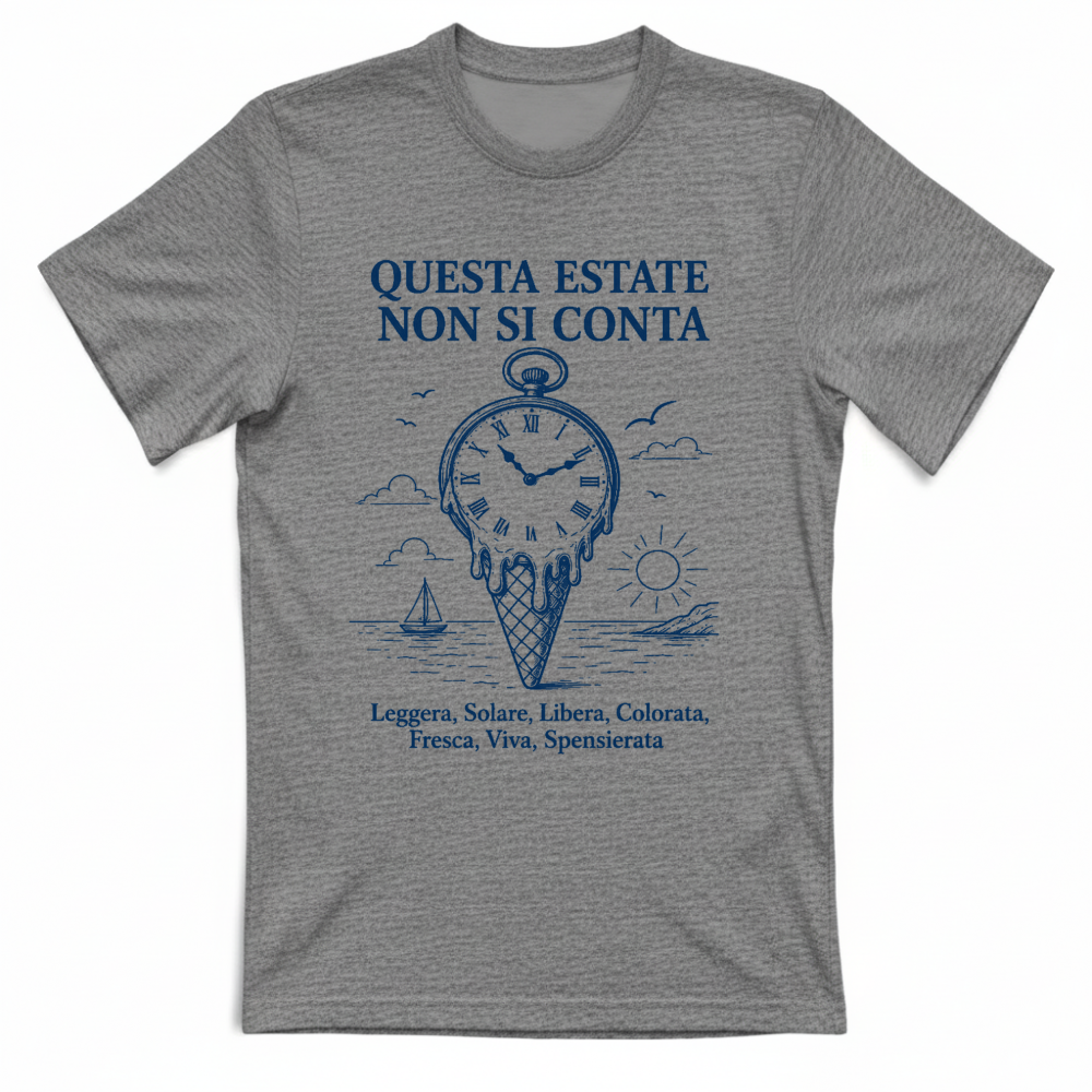 T-Shirt Bambino Estate non si conta